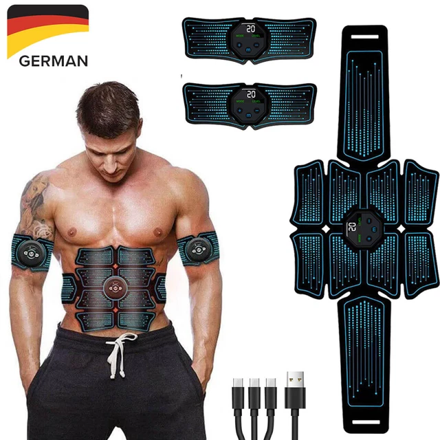 GYMFORM Elettrostimolatore Muscolare EMS Total ABS Platinum, 9 - Foto 2