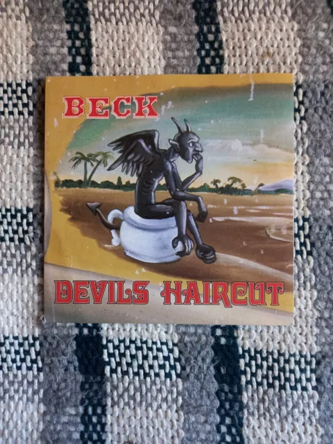 Beck Devils Haircut Geffen GFS 22183 - UK Pressing - 7” Vinyl Single Odelay LP