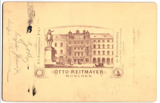 Fotografie Otto Reitmayer, München, Ansicht München, Fotografiesches-Atelier Br
