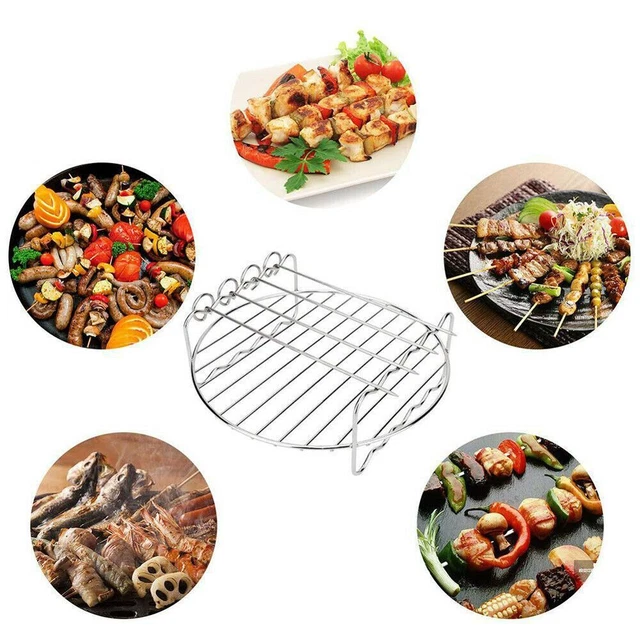 Edelstahl Backbleche Tablett regal Backgerichte Grill regal Friteuse-Rack