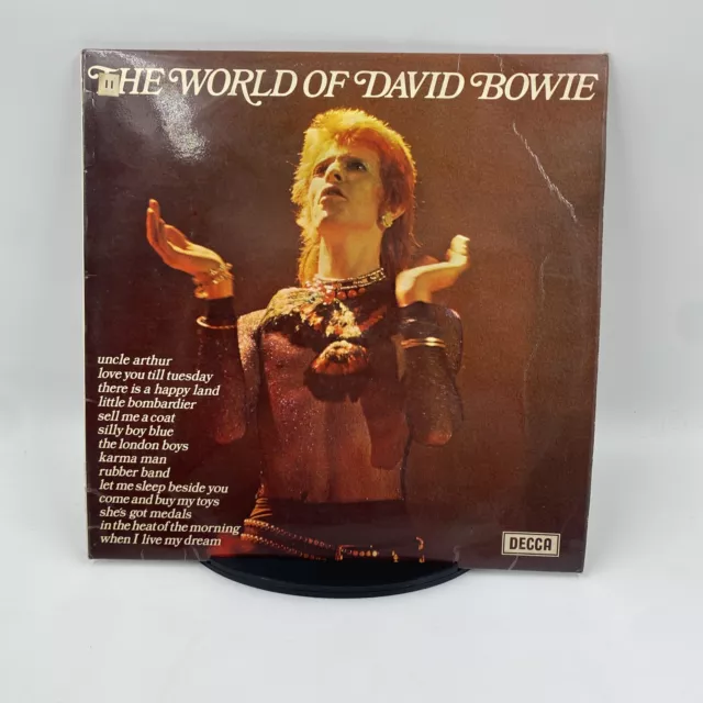 David Bowie - The World Of David Bowie - 1973 DECCA Reissue VG/VG