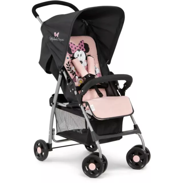 New Hauck Disney Sport Lightweight  Pushchair Buggy Pram Stroller Minnie Pink