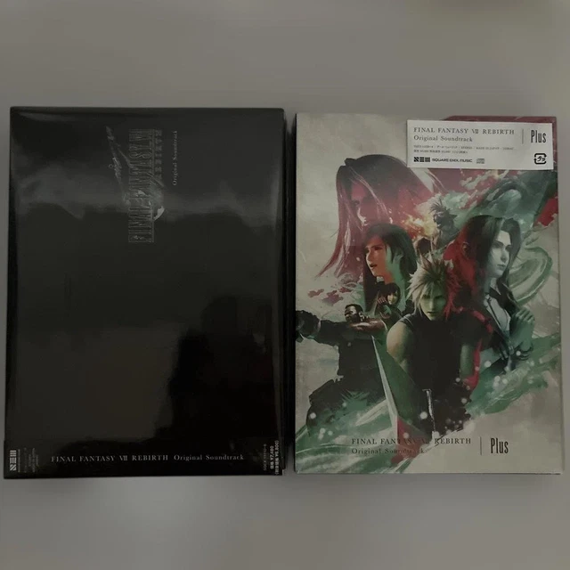FINAL FANTASY VII Rebirth Soundtrack Sound Track plus CD japonais d ...