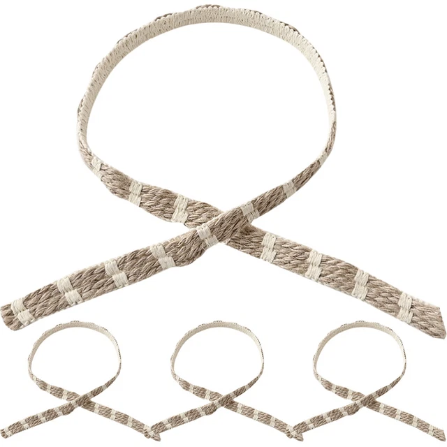 4pcs rideau unique tiebacks de du cordon de boucles de rideau à