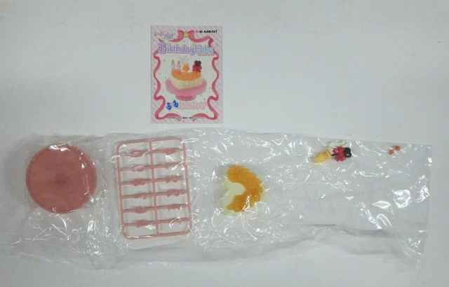 Re-Ment Sailor Moon Crystal Birthday Cake 6. Sailor Venus Orange Mousse 2