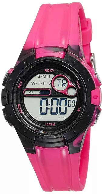 Roxy Digital Grey Dial Women's Watch - RX-1014-PKBK