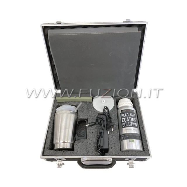 Kit Lucidatura Fari Auto ATG - Polimero Liquido, Per Fari Opachi, Facile Da Usare Con Cacciavite