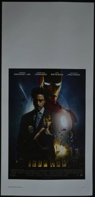 Iron Man Movie Poster Iron Man (2008) Movie Poster – Available In A5, A4, A3, A2, A1 Sizes, Paper Print Iron Giant Poster - Foto 6