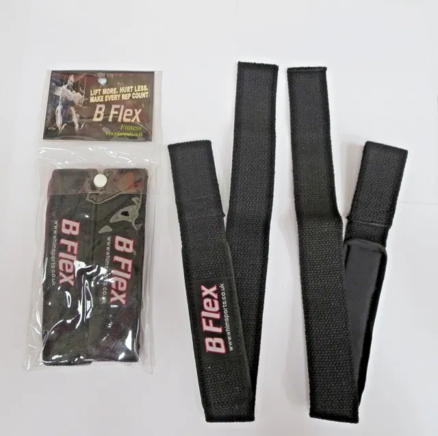 WEIGHT LIFTING STRAPS -Super Strong Heavy Duty Nylon for Fitness Weight Training