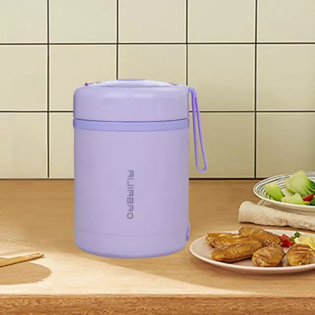 Isolierter Lunchbehälter Lunch Bento Box leicht zu reinigen mit Löffel USB beheizt