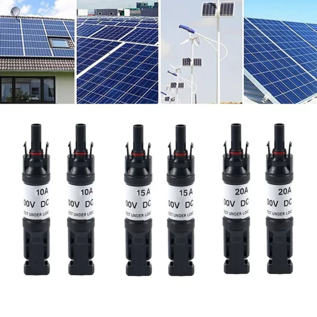 Solar Photovoltaic Connector 10A20A Reliable Connection and Disconnection