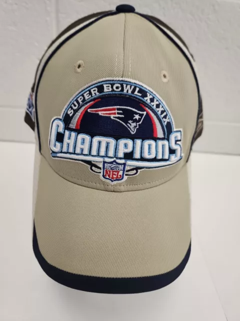 Reebok New England Patriots NFL Super Bowl XXXIX Champions Locker Room Cap Hat