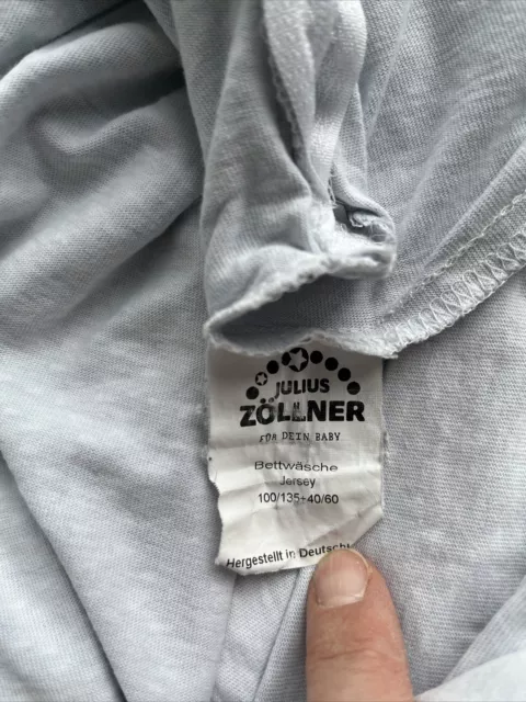 Julius Zöllner Bettwäsche Kinder mit Reißverschluss 40x60cm / 100x135cm Jersey 3