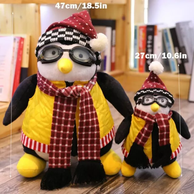 27/47cm Joeys Friend HUGSY Plush Penguin Animal Stuffed Toys Kid Christmas Gifts