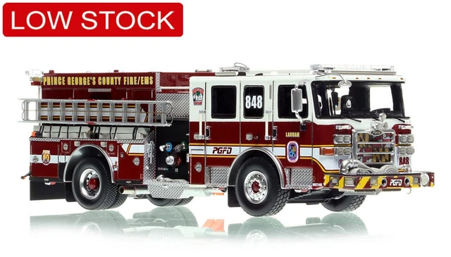 Fire Replicas 1/50 Prince George's County PGFD 2021 Pierce Enforcer Engine 848