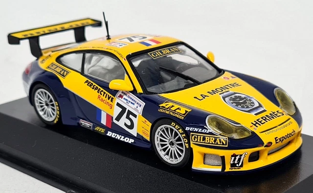 Porsche 911 GT3 RS type 996 Le Mans 2001 n° 75 Perspective Racing 1/43 Spark S4761 Porsche 911 GT3 RS type 996 Le Mans 2001 n° 75 Perspective Racing 1/43 Spark S4761