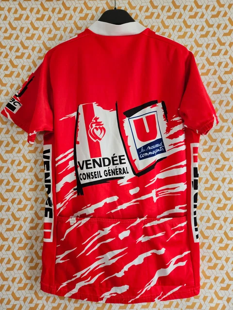 Maillot Cycliste Vintage Bianchi Martini Racing - Taille L, Années 90, Excellent état