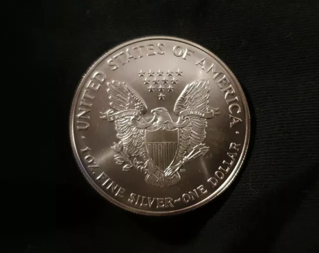 1995 Münze United states of America, 1 oz. Fine silver one dollar 