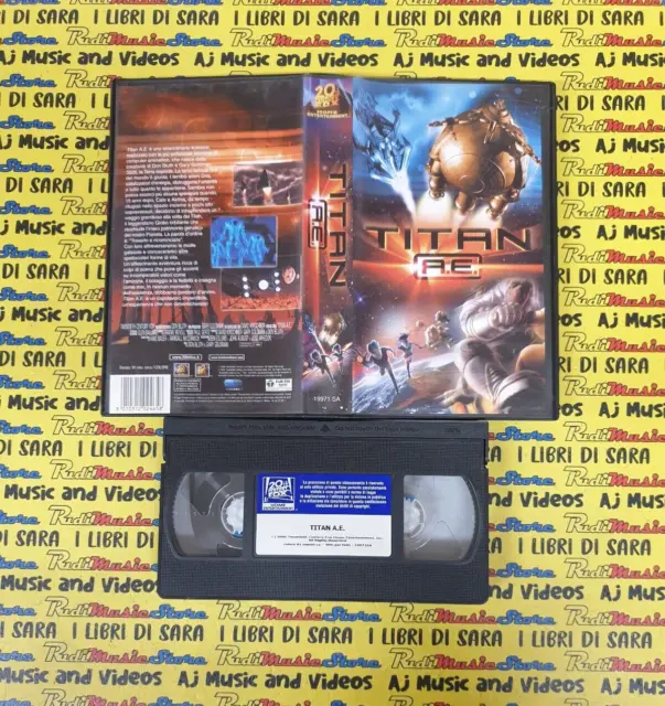 film*VHS fantascienza  TITAN A.E.2001 Gary Oldman 20Th FOX 19971 SA (F54)*