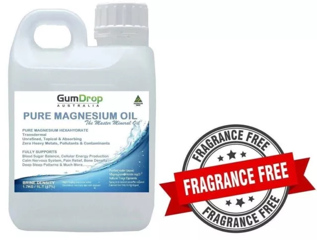 PURE MAGNESIUM OIL Concentrated Fragrance Free