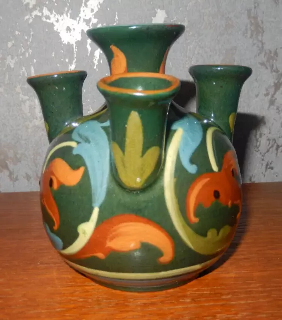 Aller Vale? Torquay Ware Udder Pottery Vase - Multi-Necked Vase  approx 11cm Hi