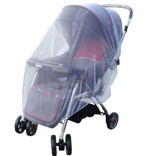 Stroller Pushchair Pram Mosquito Fly Insect Net Mesh Buggy Cover for Baby Infant