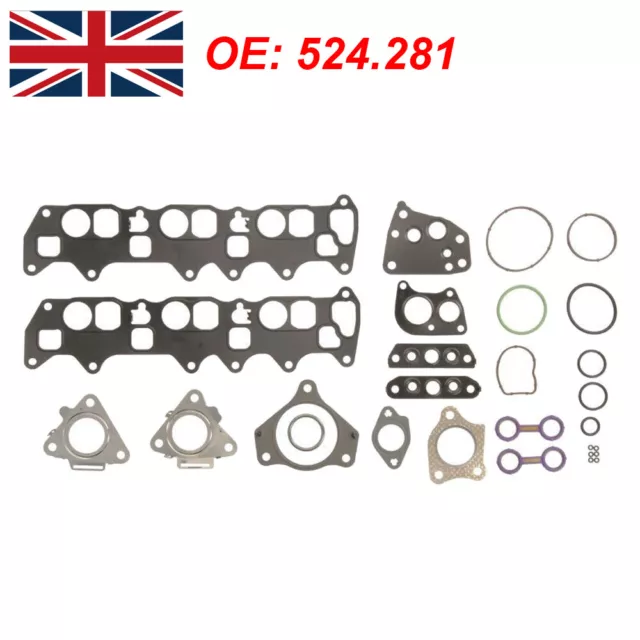 Gasket Set, Oil Cooler For Chrysler Jeep Mercedes-Benz Elring 524.281