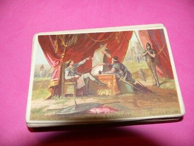 CHROMO BON-POINT HACHETTE 1885 GEO FRANCE TARN-ET-GARONNE MONTAUBAN BRUNIQUEL 