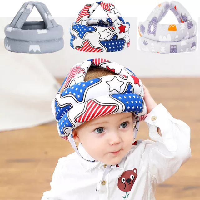 Infant Baby Safety Helmet Kids Head Protection Hat Harnesses Cap Toddler Walking