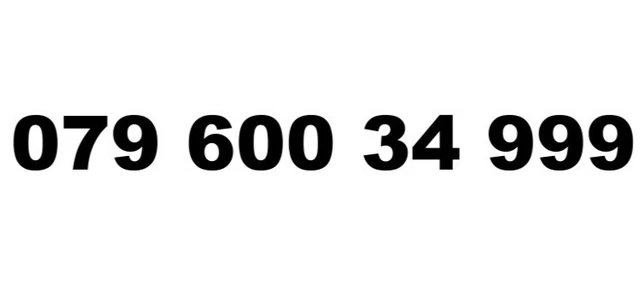 Gold Vip Business Easy Memorable Mobile Phone Number Platinum Sim Card 600 999