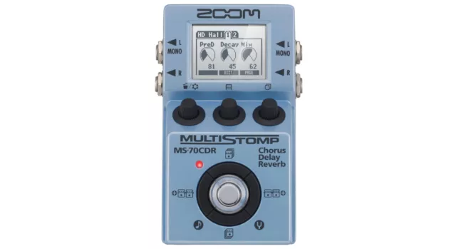 Zoom MS70CDR Multistomp Gitarreneffekt MS-70 CDR 50 Speicherplätze SEHR GUT