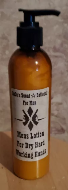 Handmade Men's 8 oz Body Lotion