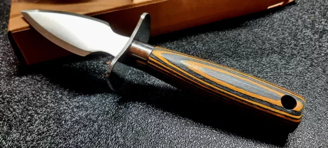 Couteau à huitre professionnel plein manche ABS - Saufax