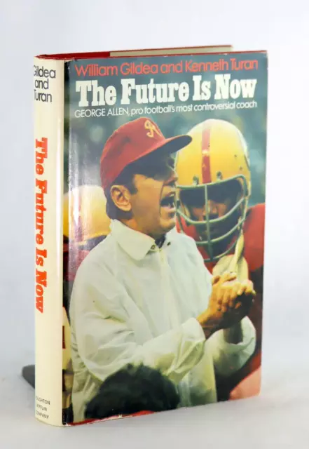 William Gildea George Allen Signed 1972 The Future Is Now George Allen Redskins