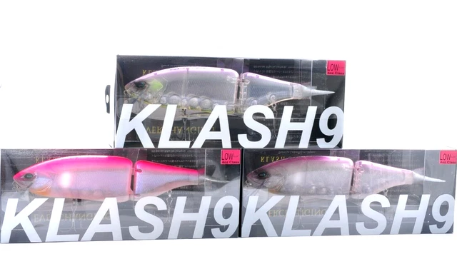 DRT KLASH9 – Leurre Flottant 9 Pouces 4oz – Appât Bass Pêche – Fabrication Japon