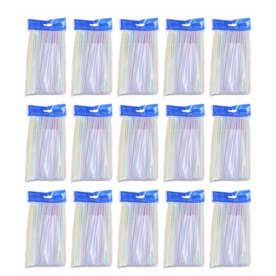 cannucce flessibili flessibili flessibili flessibili flessibili flessibili per bere cannucce di plastica riutilizzabili 12,6 pollici 500pcs 500 cannucce colorate di plastica 
