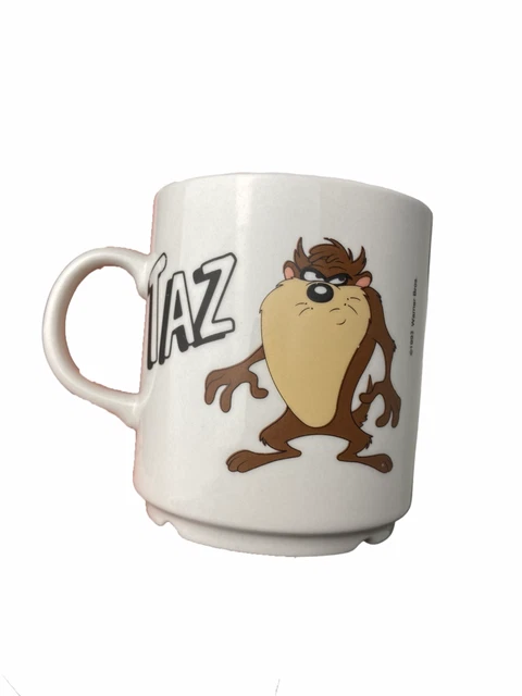 Looney Tunes Tasse Taz 250ml Vintage 90er Kaffee Becher 1993 Retro Mug Cartoon