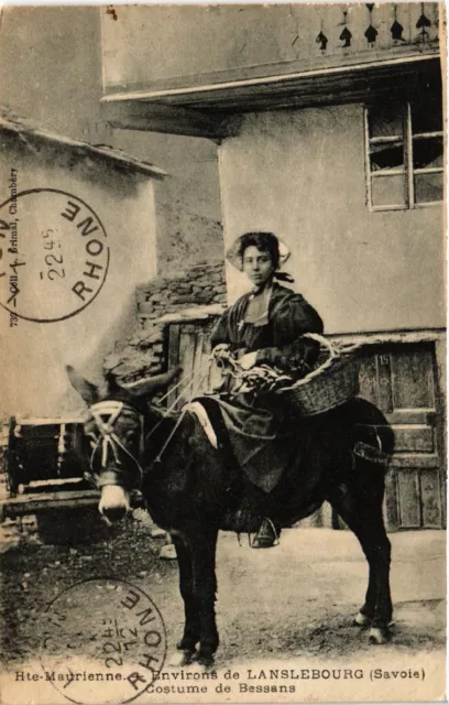 CPA LANSLEBOURG - Env. - Costumes de Bessans - Haute-MAURIENNE (388262)