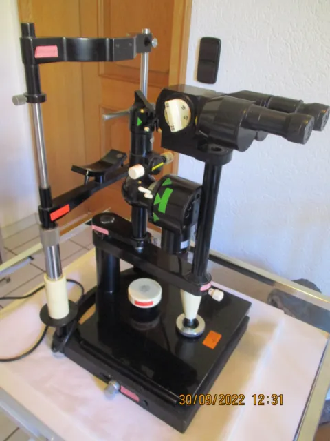 Mikroskop,Carl Zeiss Germany, retro,Augenarztgerät,gebraucht 8