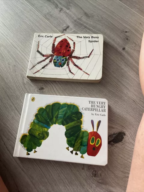 Eric Carle Board Books Very Hungry Caterpillar Very Busy Spider