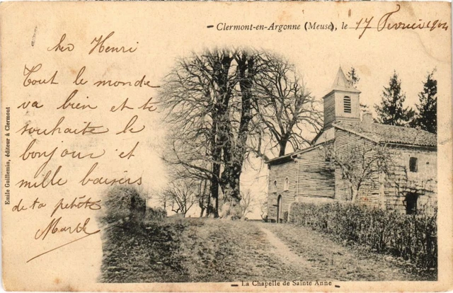 CPA CLERMONT-EN-ARGONNE Chapelle de Ste-Anne (1272990)