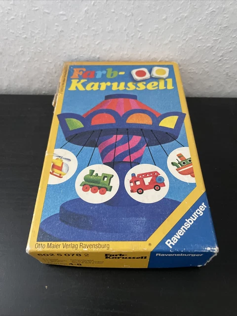 FARB-KARUSSELL / Gesellschaftsspiel / Brettspiel / Ravensburger