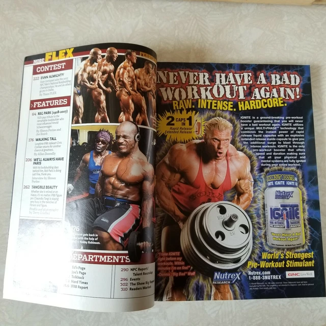 FLEX BODYBUILDING MAGAZINE Melvin Anthony February 2008 £6.91 PicClick UK