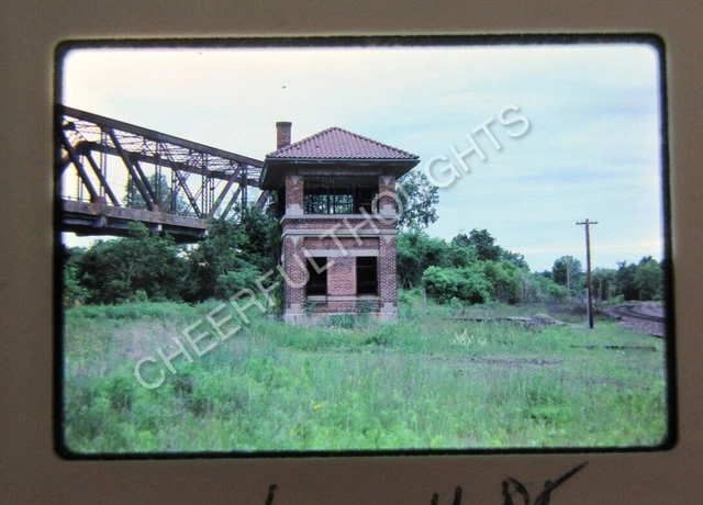 Original '88 Kodachrome Slide BM Boston Maine Johnsonville Abandoned Tower 38W44
