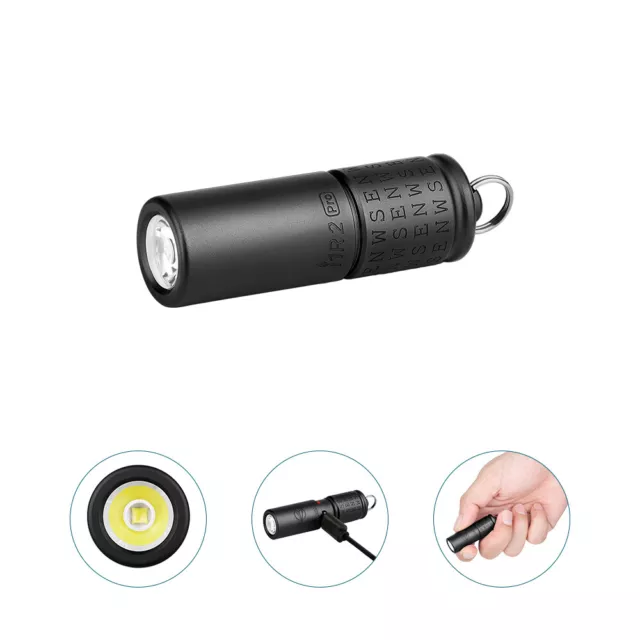 Olight i1R 2 Pro 180 Lumens EDC Torch Rechargeable Keychin Flashlight - West