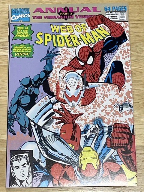 Web of Spider-Man (1985 series) Annual #7. Marvel comics