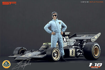 1/18 Emerson Fittipaldi di SF scale figures per CMC Autoart exoto 