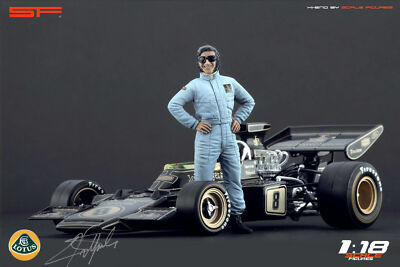 1/18 Emerson Fittipaldi di SF scale figures per CMC Autoart exoto 