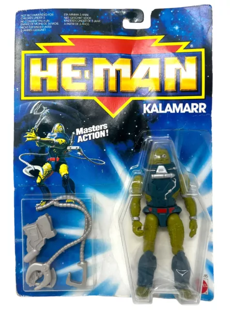 KALAMARR - SLUSHHEAD MOC 1988 Nuevas Aventuras HE-MAN MOTU NA - JUGUETES CON GRAGRAFÍA DE TINTA A122