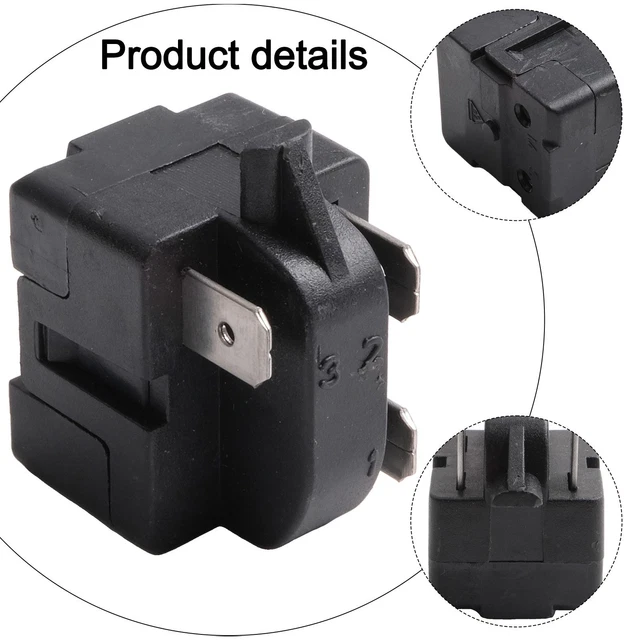 Interrupteur De Surcharge Pour Compresseur Réfrigérateur - 1/2 à 1/6 HP - Protection Auto - 110-220V - 9